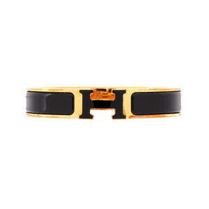 Hermes Narrow Clic H Bracelet Enamel